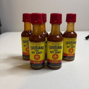 The Original Louisiana Brand Hot Sauce Original 1.6oz 6 bottle Bundle